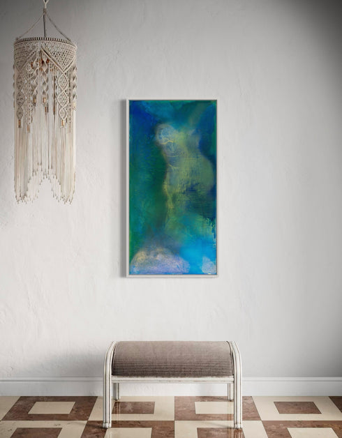 Deep Space | Framed Giclee Print on Canvas